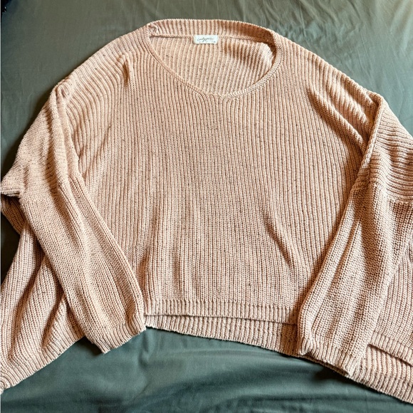 Women's Pink Rhea Sweater - Picture 3 of 3